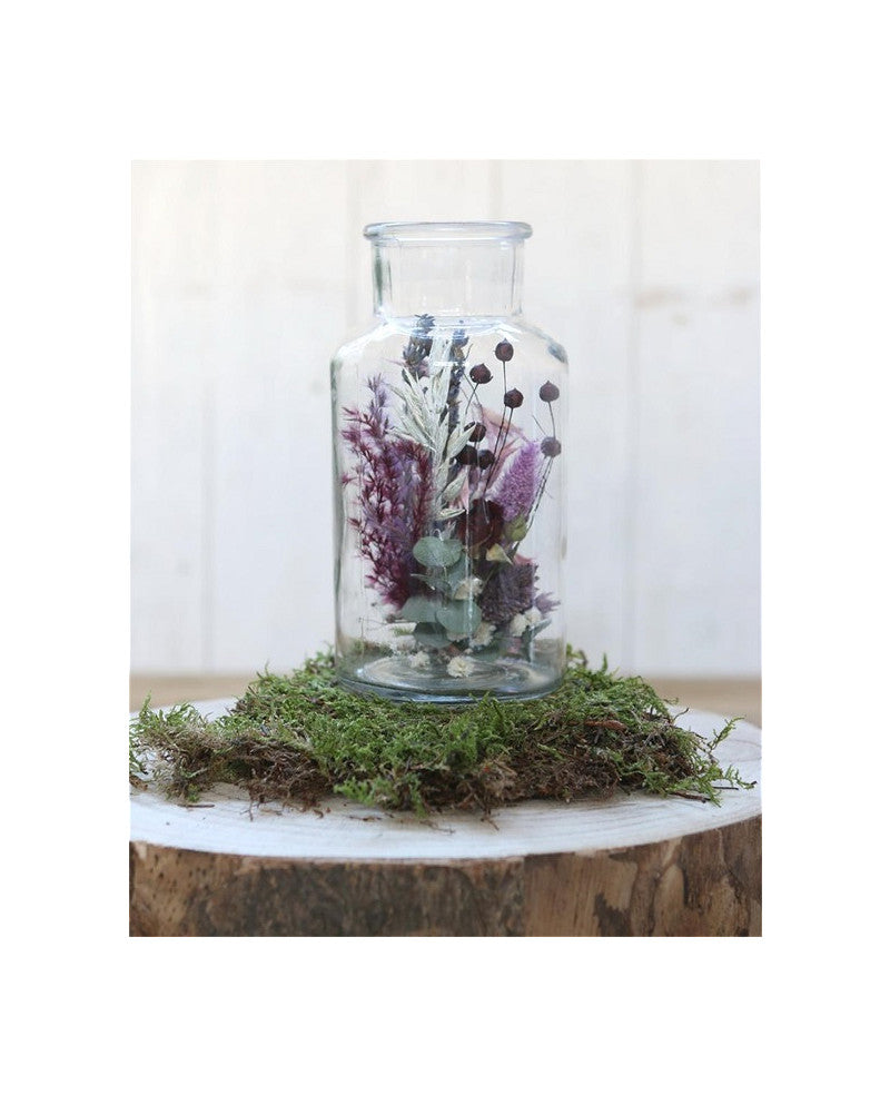 Glass Medicine Bottle 20cm tall Ø 10cm (tray with 6 pcs) [IFS-129198]