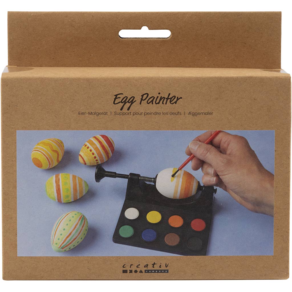 Egg Painter, L: 16,5 cm, black, 1 set [HOB-13134]