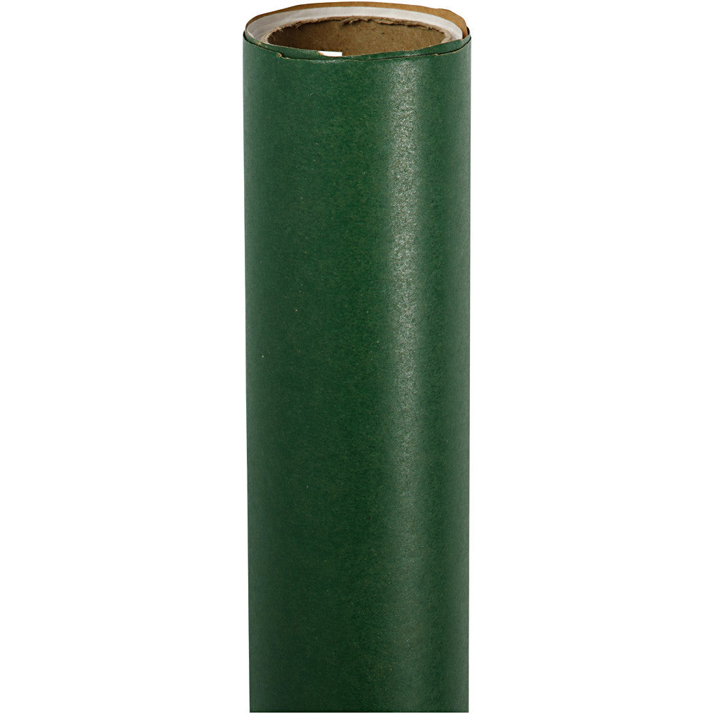 Wrapping Paper, W: 50 cm, 60 g, green, 5 m/ 1 roll [HOB-198890]