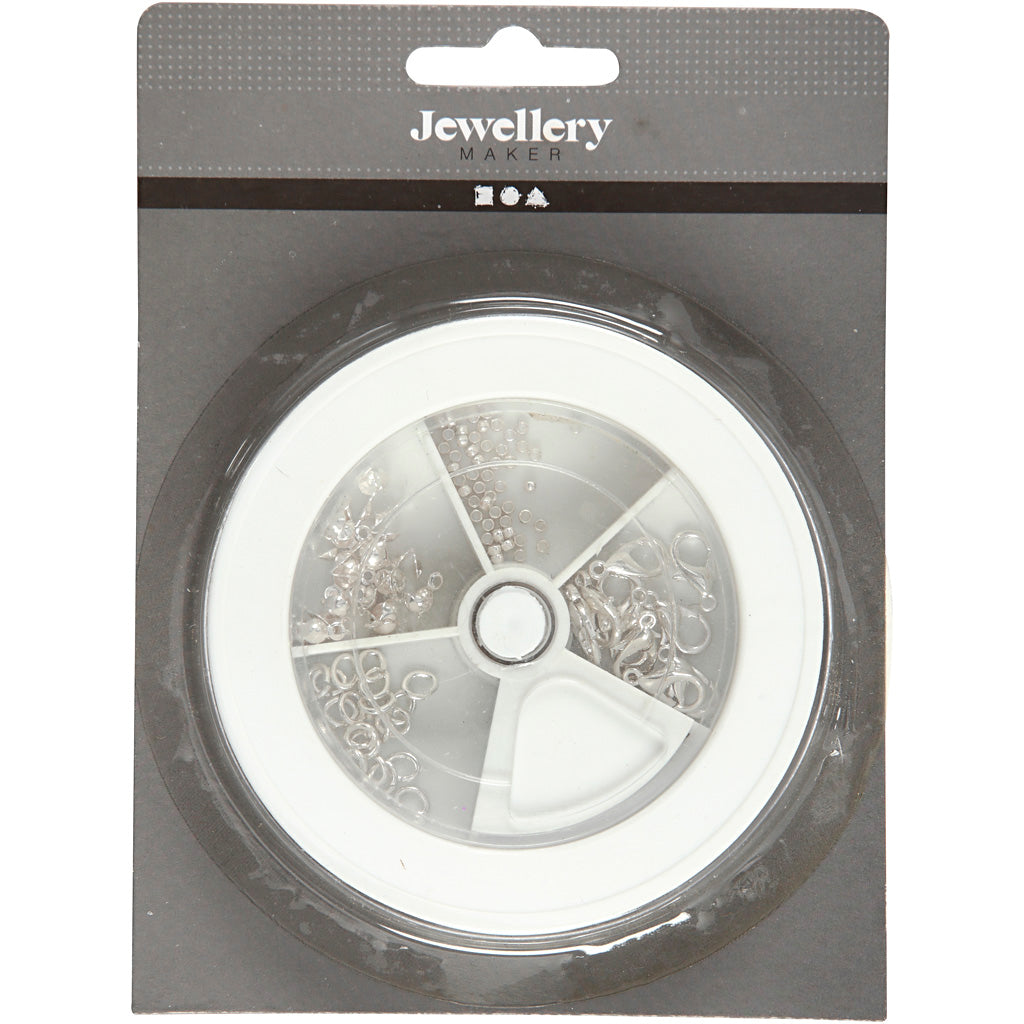 Jewellery Starter Kit, silver-plated, 1 set [HOB-100245]