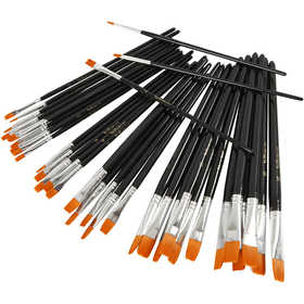 YellowLine Brush Set, no. 0+2+4+8+12+16, 36 pc/ 1 pack [HOB-10254]