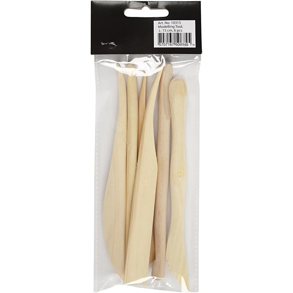 Modelling Sticks, L: 15 cm, 6 pc/ 1 pack [HOB-10315]