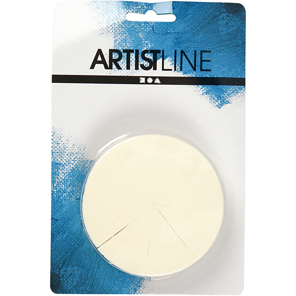 Sponges, L: 40 mm, W: 25 mm, white, 8pc/ 1 pack [HOB-104680]