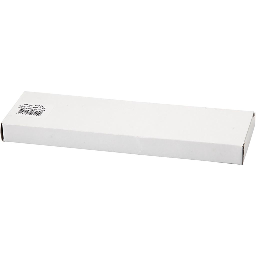 Nylon Brushes, no. 0+1+2+4+8+12+18+22, L: 17-21,5 cm, W: 1-7 mm, round, 36 pc/ 1 pack [HOB-10749]