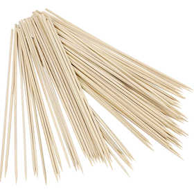 Bamboo stakes, L: 25 cm, thickness 3 mm, 200 pc/ 1 pack [HOB-10902]