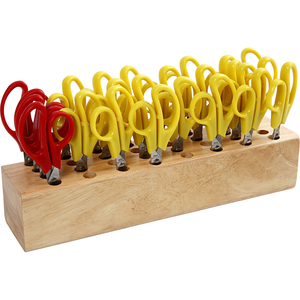 Kids Scissors, L: 12,5 cm, round, 1 set [HOB-11227]