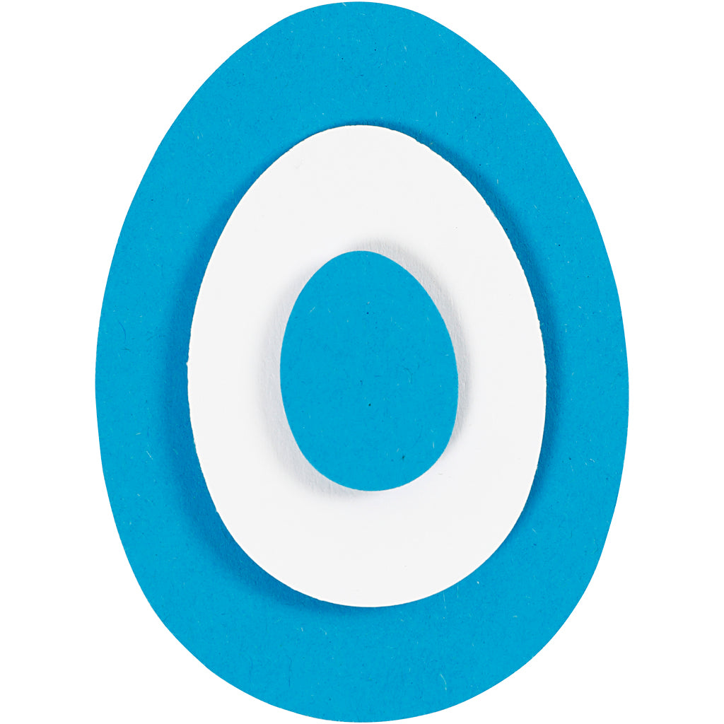 Craft Punch Set, egg, size 25+50+76 mm, 3 pc/ 1 pack [HOB-112782]