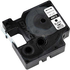 Dymo Tape, W: 12 mm, white, 7 m/ 1 roll [HOB-11525]