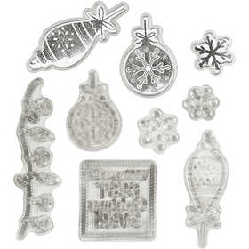 Clear Stamps and Cutting Dies, Christmas, 1 pc [HOB-117487]
