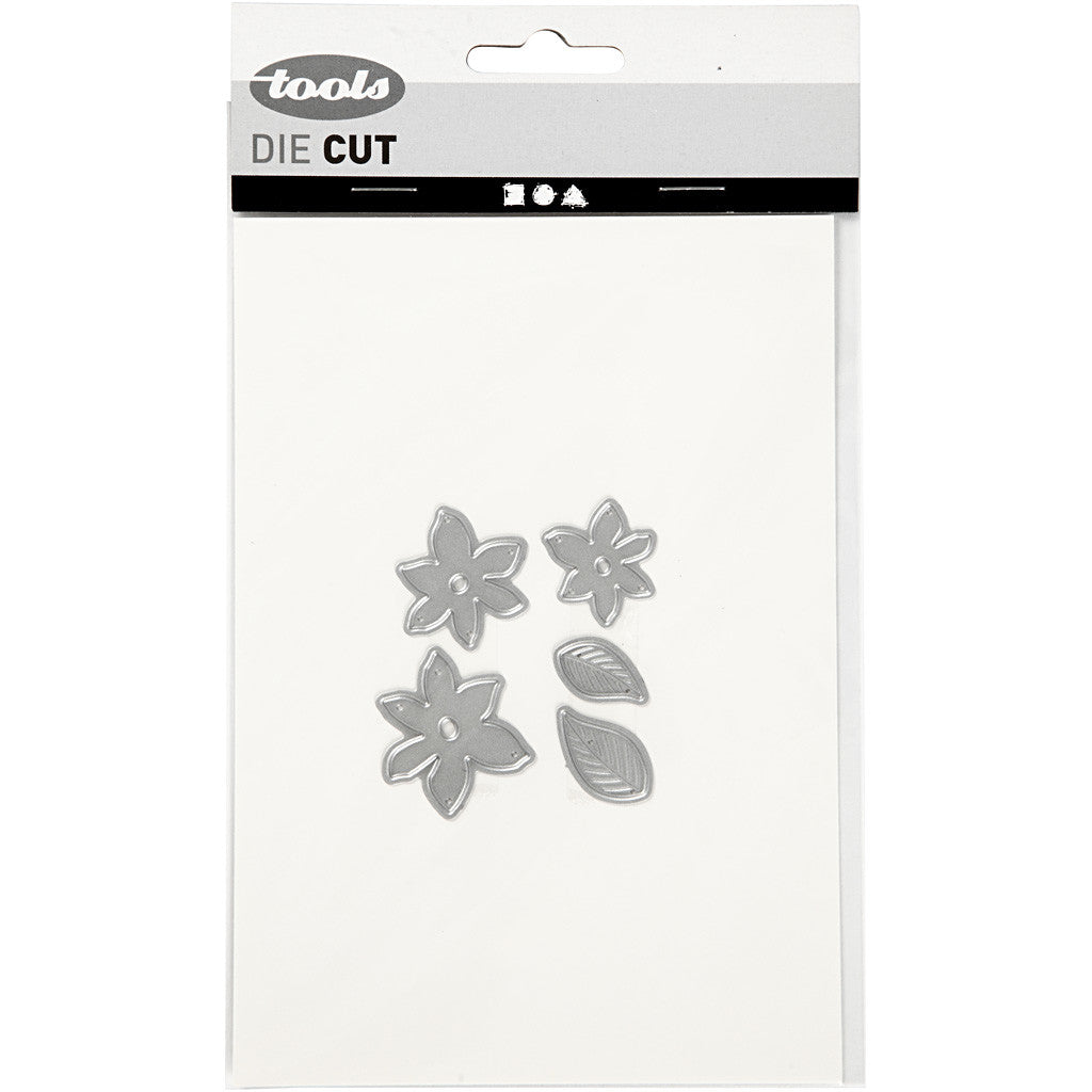 Die Cut and Embossing Folder, little plants, size 2-5x1,2-5 cm, 1 pc [HOB-11791]