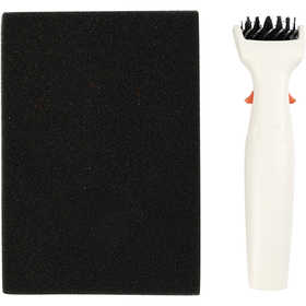 Die Brush & Foam Pad, size 4x15,5 cm, 1pc/ 1 pc [HOB-11795]