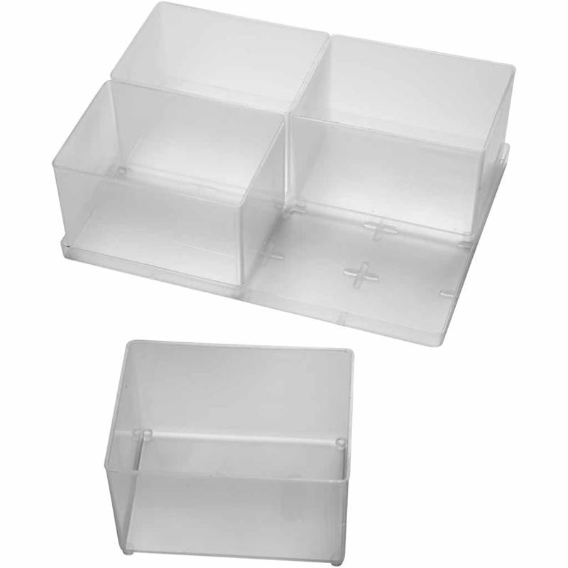 Insert Box, no. BA7-1, H: 80 mm, size 109x79 mm, 4 pc/ 1 pack [HOB-13410]