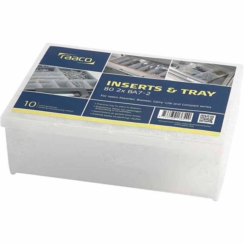 Insert Box, no. BA7-2, H: 80 mm, size 218x79 mm, 2 pc/ 1 pack [HOB-13411]