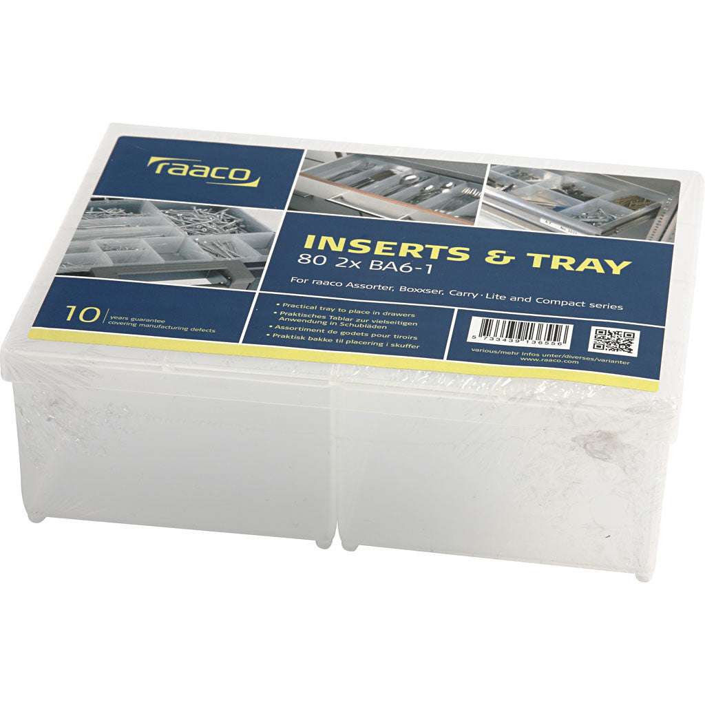 Insert Box, no. BA6-1, H: 80 mm, size 157x109 mm, 2 pc/ 1 pack [HOB-13413]