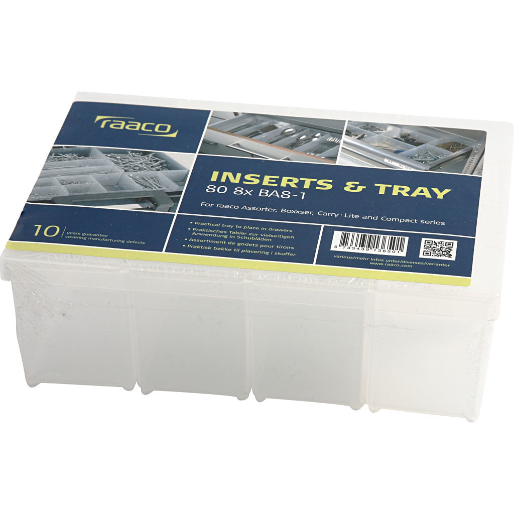 Insert Box, no. BA8-1, H: 80 mm, size 79x55 mm, 8 pc/ 1 pack [HOB-13415]