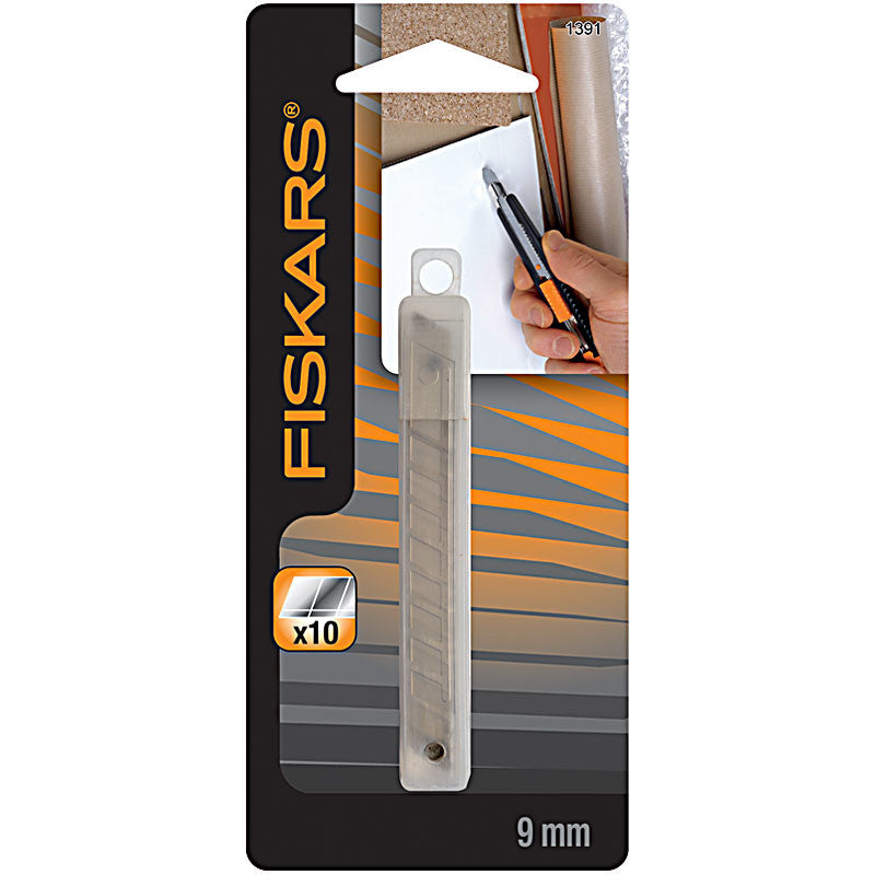 Fiskars Refill Blades, W: 9 mm, 10 pc/ 1 pack [HOB-1391]