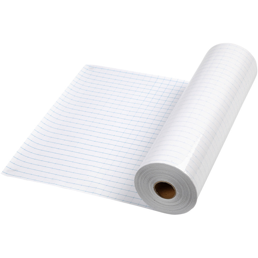 Transparent sticky back plastic, self-adhesive, W: 28 cm, thickness 80 my, glossy, 25 m/ 1 roll [HOB-14121]