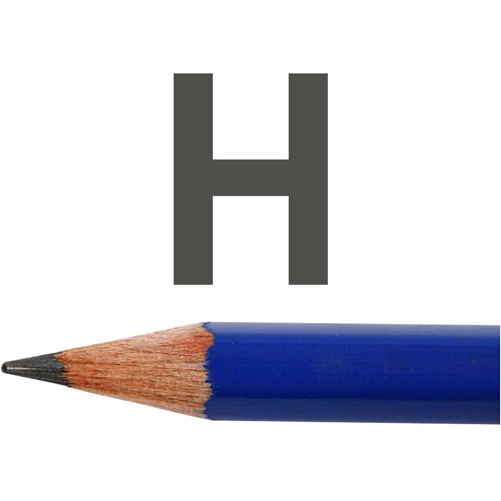 Robinson Pencils, dia. 6,8 mm, H, lead 2 mm, 12 pc/ 1 pack [HOB-14174]