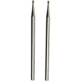 Diamond Grinding Bits, size 1,0 mm, 2 pc/ 1 pack [HOB-15120]