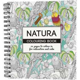 Mindfullness Colouring Book, natural, size 19,5x23 cm, Number of pages 64, 1 pc [HOB-19262]