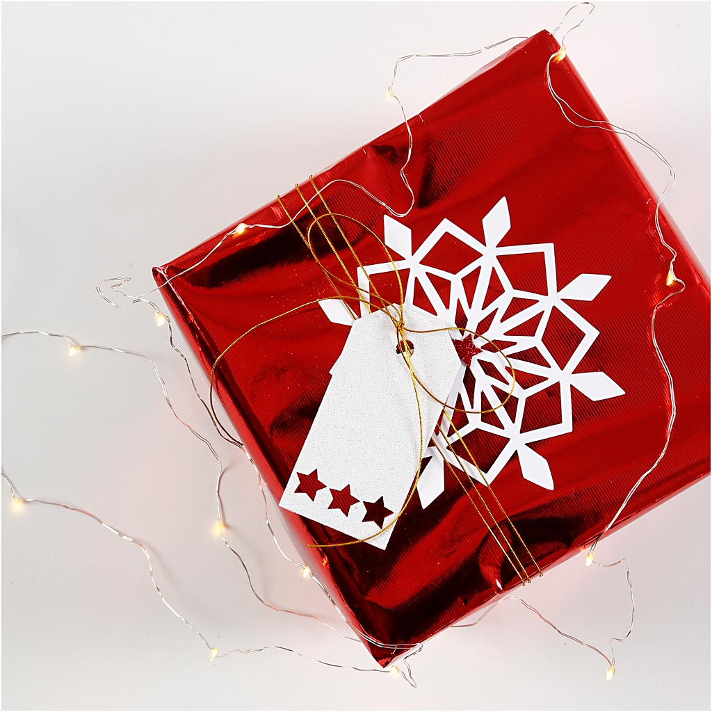 Wrapping Paper, W: 50 cm, 65 g, red, 4 m/ 1 roll [HOB-199880]