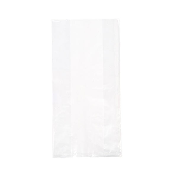 Plastic Bags 10.2x5x20.3cm with side gusset (100 pieces) [1GE428]