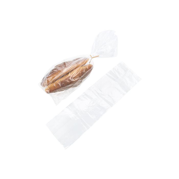 Plastic Bags 12.7x10.2x45.7cm with side gusset (500 pieces) [1GE5418]