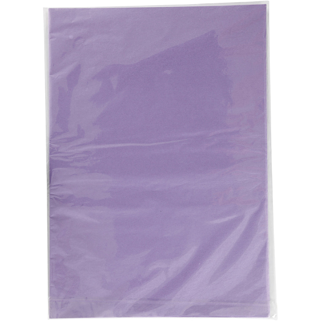 Tissue Paper, sheet 50x70 cm, 14 g, light lilac, 25sheets [HOB20089]