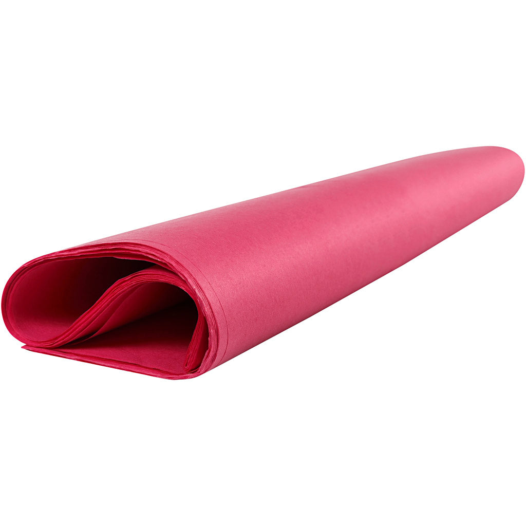 Tissue Paper, pink, 50x70 cm, 14 g, 25 sheet/ 1 pack [HOB20813]