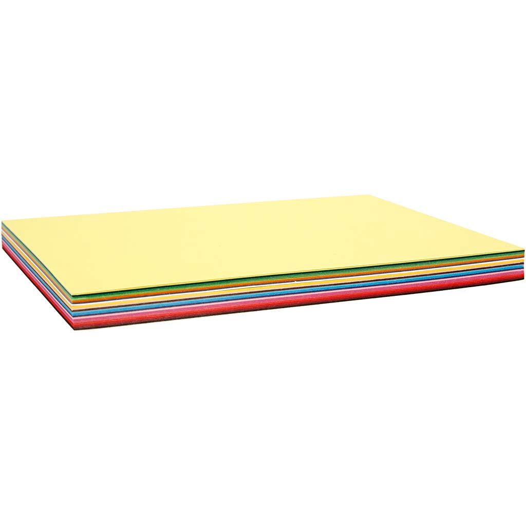Creative Card, A5 148x210 mm, 180 g, asstd colours, 60mixed sheets [HOB214250]