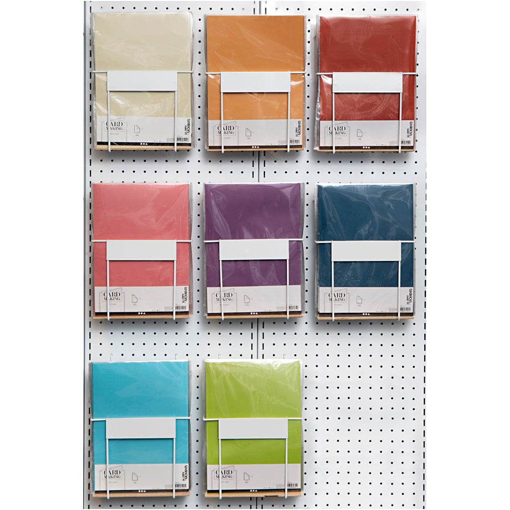 Vellum Paper, A4, sheet 210x297 mm, 100 g, assorted colours, 8x10 pack