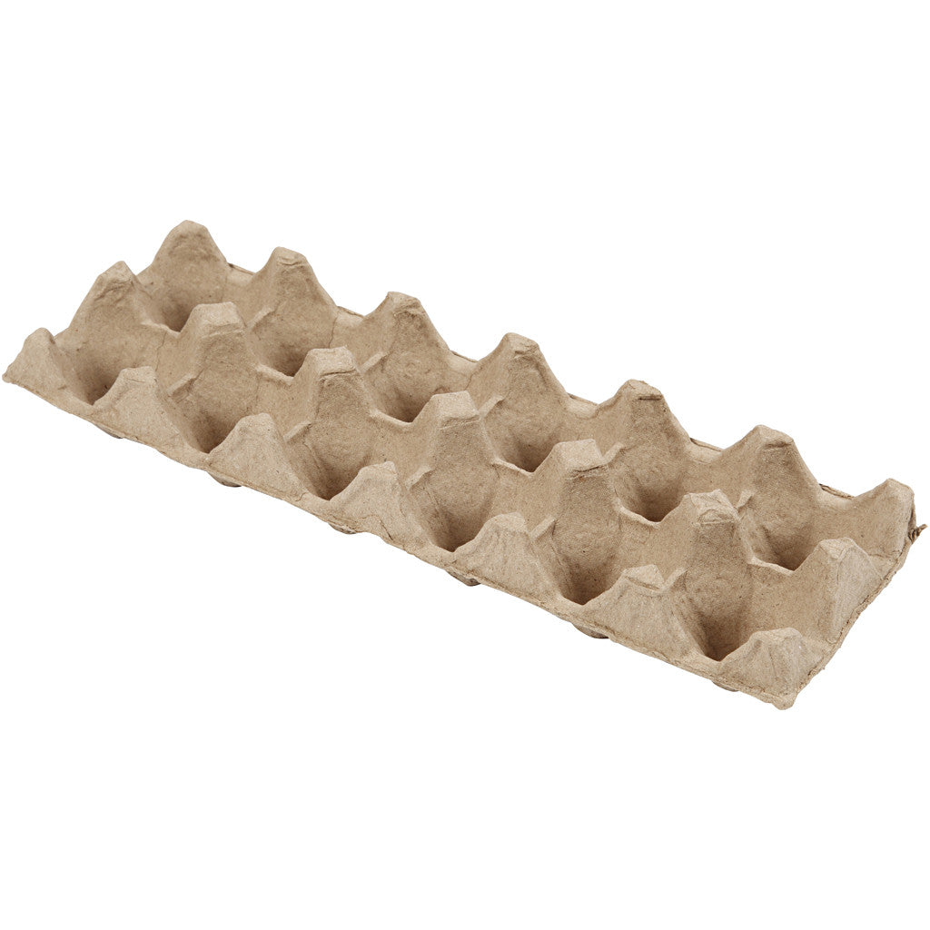 Egg boxes, H: 5 cm, L: 30,5 cm, W: 11 cm, 3 pc/ 1 pack [HOB-23308]