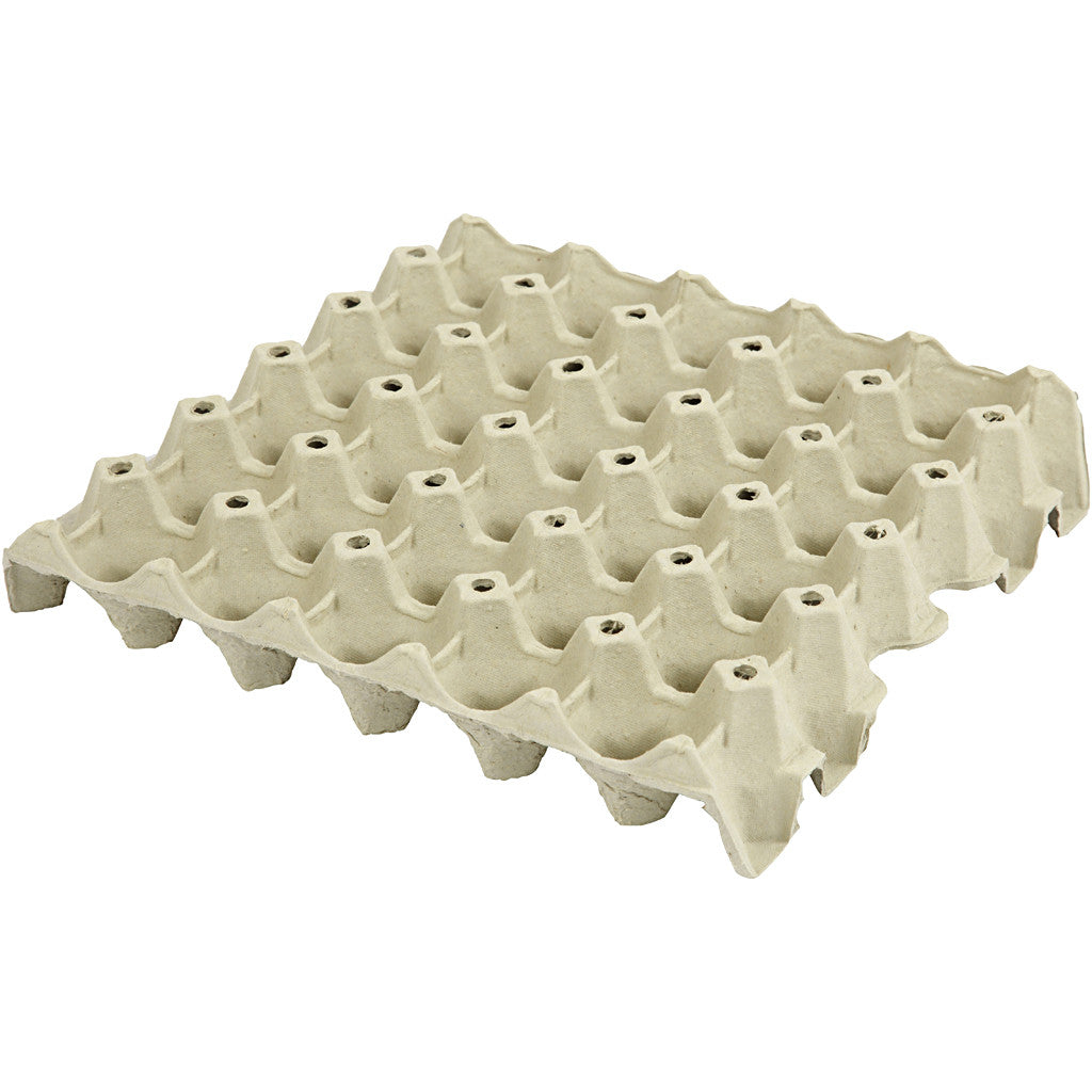 Egg Trays, H: 4 cm, size 29x29 cm, 20 pc/ 1 pack [HOB-23309]