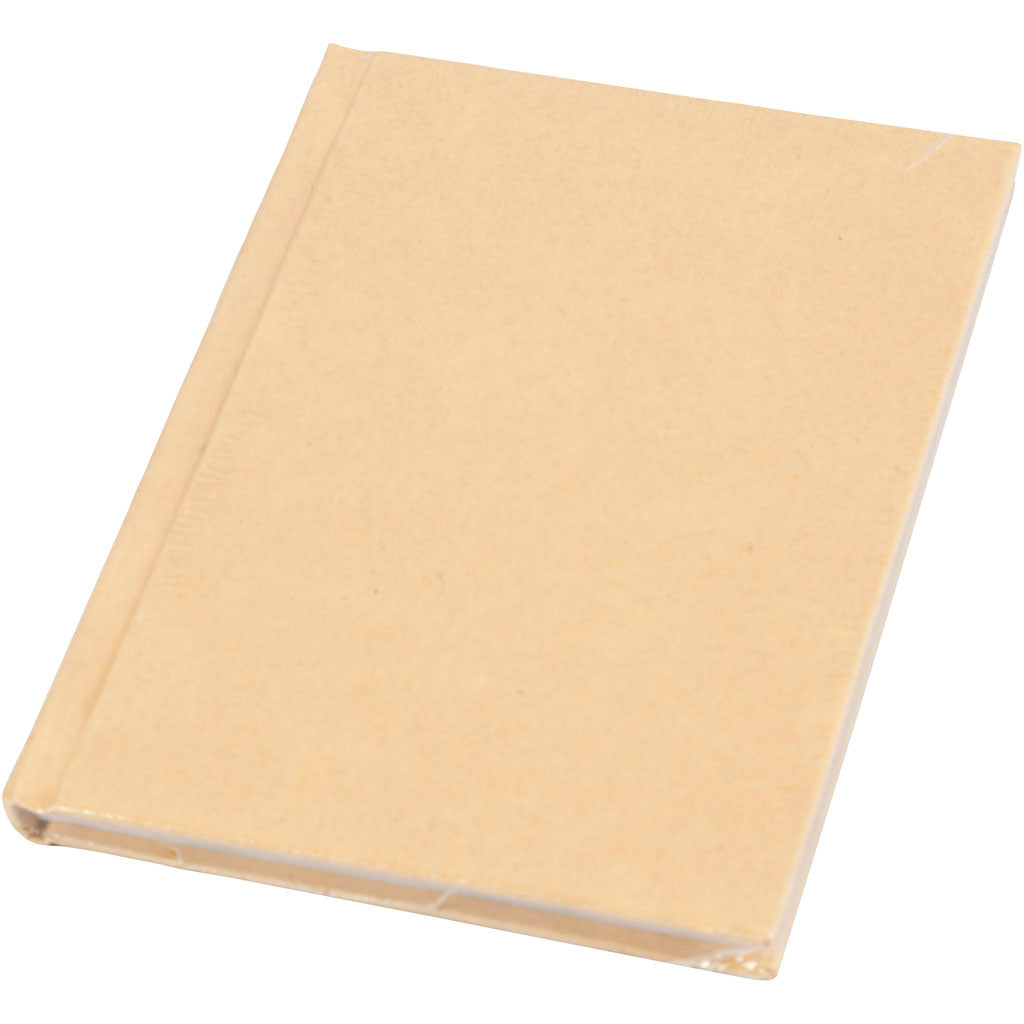 Notebook, A6, sheet 105x148 mm, 60 g, brown, 1 pc [HOB-264570]