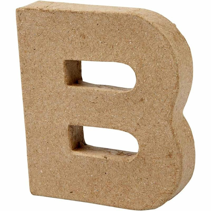 Letter, B, H: 10 cm, W: 9 cm, thickness 1,7 cm, 1 pc [HOB-26640]