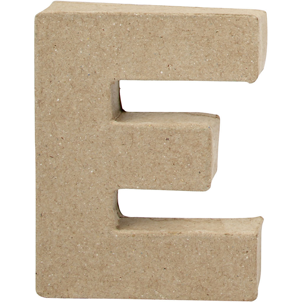 Letter, E, H: 10 cm, W: 7,5 cm, thickness 1,7 cm, 1 pc [HOB-26643]