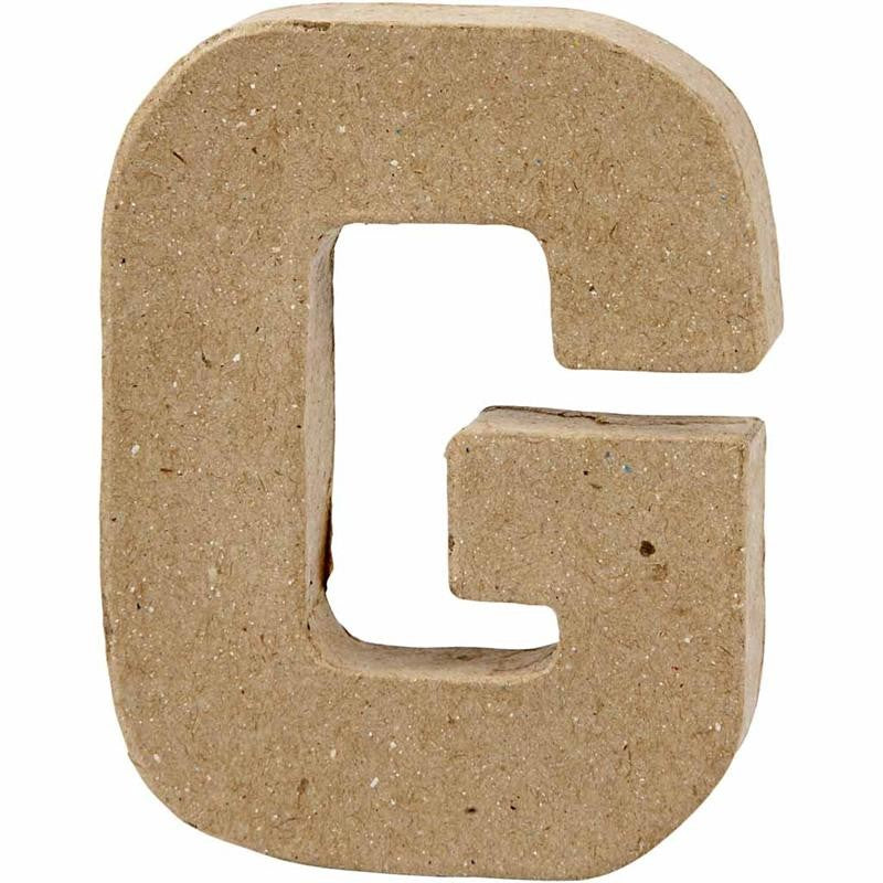 Letter, G, H: 10 cm, W: 7,7 cm, thickness 1,7 cm, 1 pc [HOB-26645]