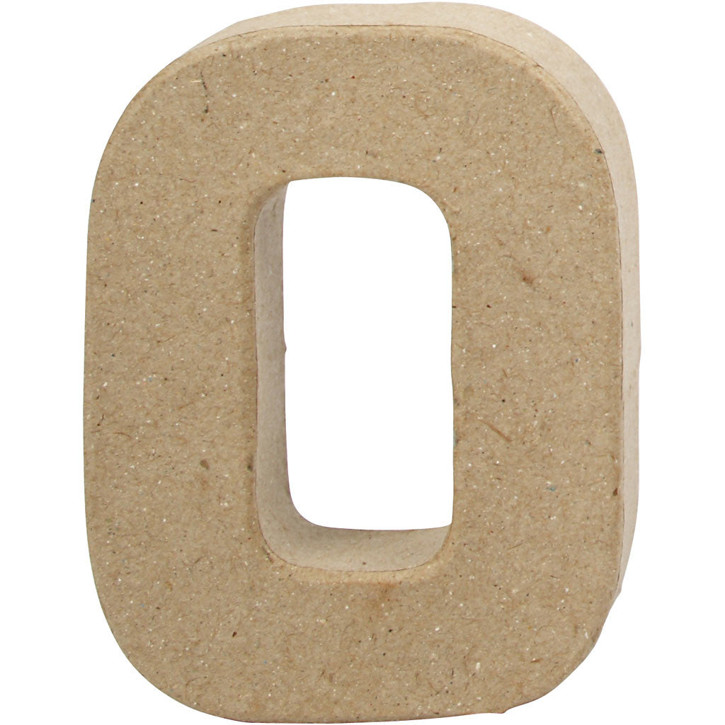 Letter, O, H: 10 cm, W: 7,8 cm, thickness 1,7 cm, 1 pc [HOB-26653]