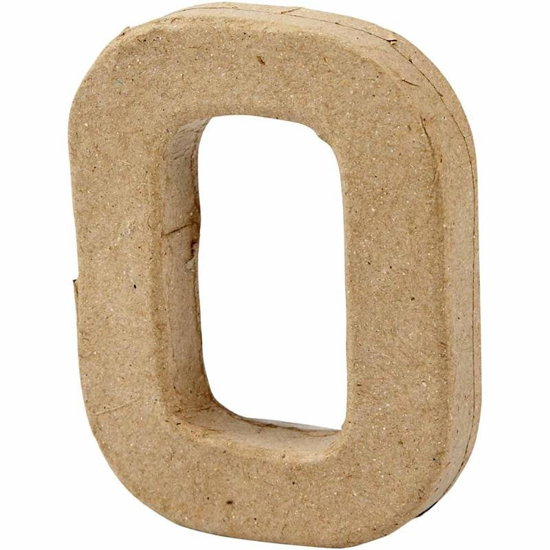 Number, 0, H: 10 cm, W: 8 cm, thickness 2 cm, 1 pc [HOB-26677]