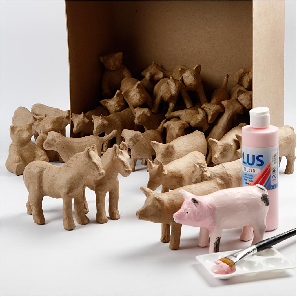 Small Animals, H: 8-12 cm, 60 pc/ 1 pack [HOB-26689]