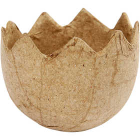 Egg Shell, H: 4 cm, dia. 5 cm, 1 pc [HOB-267360]