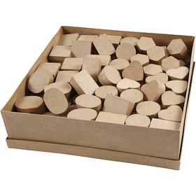 Mini Boxes, H: 3 cm, dia. 4-6 cm, 144 pc/ 1 pack [HOB-26800]