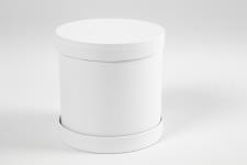 Drum Boxes, H: 11+13 cm, dia. 11+13 cm, white, 1 set [HOB-26804]