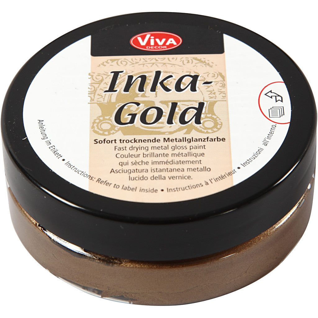 Inka Gold, brown gold, 50 ml/ 1 tub [HOB-26926]