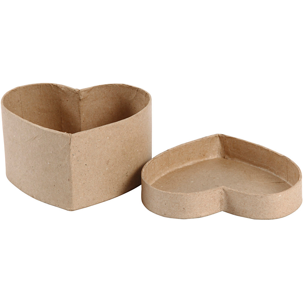 Heart-Shaped Box, H: 6 cm, size 11,5x11,5 cm, 1 pc [HOB-27182]