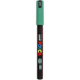 Posca Marker, no. PC-1MR, line 0,7 mm, extra-fine, green, 1 pc [HOB-272036]