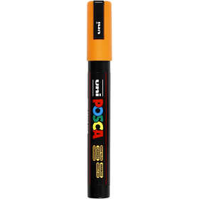 Posca Marker, no. PC-5M, line 2,5 mm, medium, orange, 1 pc [HOB-276054]