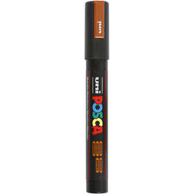 Posca Marker, no. PC-5M, line 2,5 mm, medium, bronze, 1 pc [HOB-276820]