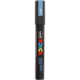 Posca Marker, no. PC-5M, line 2,5 mm, medium, metallic blue, 1 pc [HOB-276880]