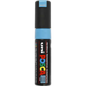Posca Marker, no. PC-8K, line 8 mm, broad, turquoise, 1 pc [HOB-278051]